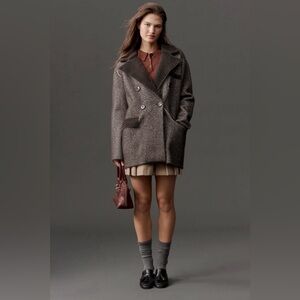 NVLT Chevron Knit Double-Breasted Blazer
In: Espresso Chevron